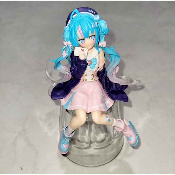 Hatsune Miku Noodle Stopper Figure Loving Blazer 5" Japan New Without BOX - Picture 6 of 12